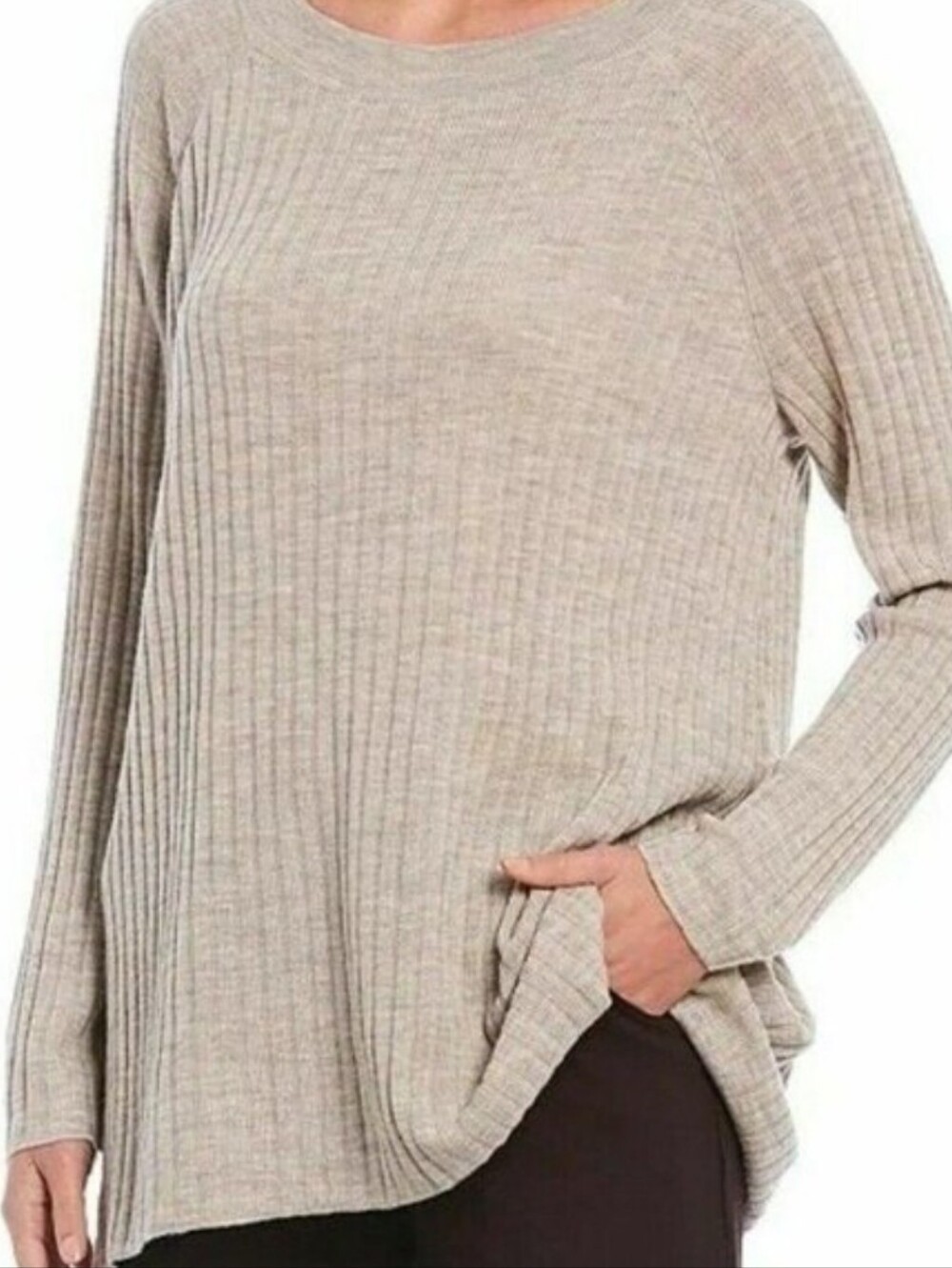 Eileen Fisher Heather Oat Merino Wool Sweater Size XS NWOT